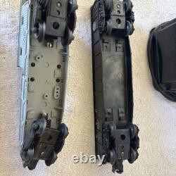 RARE - Ensemble complet de trains vintage Lionel. 13 rails, 5 wagons, locomotive 6220. Années 1950.