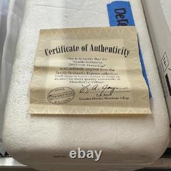 RARE Ensemble de train HO 8 des Seattle Seahawks Hawthorne Village Super Bowl 48 + Ensemble de rails