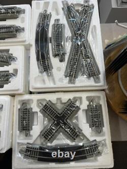 RARE Ensemble de train HO 8 des Seattle Seahawks Hawthorne Village Super Bowl 48 + Ensemble de rails