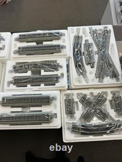 RARE Ensemble de train HO 8 des Seattle Seahawks Hawthorne Village Super Bowl 48 + Ensemble de rails