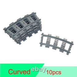 Rails Flexibles de Ville pour Ensembles de Blocs de Construction de Trains LEGO en vente chaude DIY