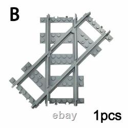 Rails Flexibles de Ville pour Ensembles de Blocs de Construction de Trains LEGO en vente chaude DIY