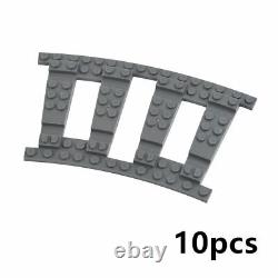 Rails Flexibles de Ville pour Ensembles de Blocs de Construction de Trains LEGO en vente chaude DIY