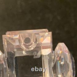 Set de Train en Cristal Swarovski 5 Figurines de Voiture avec Piste en Bois 6 pièces Pristine