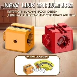 Set de train magnétique 123PCS Trackfusion - Ensemble de train magnétique pour enfants de 4 à 8 ans