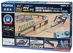 TOMIX N Gauge Mon Plan DX-PC F 90951 Ensemble de rails de train miniature neuf du Japon