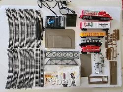 TYCO TRAIN ÉLECTRIQUE Ensemble de train Santa Fe accessoires de piste pièces 1985 D'occasion