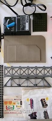 TYCO TRAIN ÉLECTRIQUE Ensemble de train Santa Fe accessoires de piste pièces 1985 D'occasion