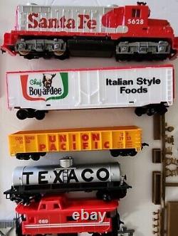 TYCO TRAIN ÉLECTRIQUE Ensemble de train Santa Fe accessoires de piste pièces 1985 D'occasion