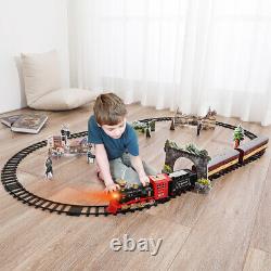 Temi Electric Train Toy Set Car Railway Et Pistes Jeux Garçons Jouets Pour Les Enfants