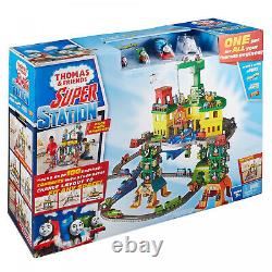 Thomas & Friends Super Station Train Track Set Kids Toy Playset Railway Nouveau