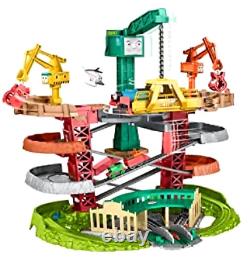 Thomas Friends Train Grues Super Tower Motorized Track Set Kids Toy Gift Cranky