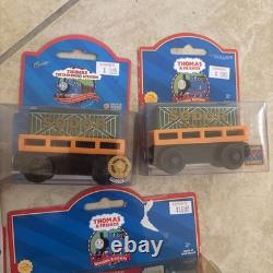 Thomas et ses amis NOUVEAU NOS Lot 6 Piste Ivo Hugh Zoo Voitures Train VHS Camion Plateau