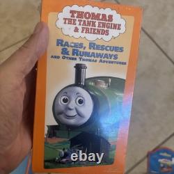 Thomas et ses amis NOUVEAU NOS Lot 6 Piste Ivo Hugh Zoo Voitures Train VHS Camion Plateau