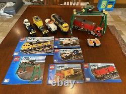 Train De Fret Lego City Avec Voie 7939