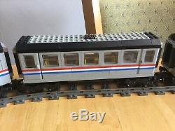 Train Lego Train 4558 Metroliner De Jeu, Avec La Piste Et L'alimentation Utilisée