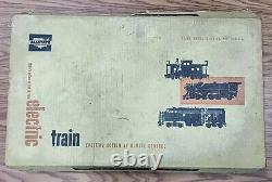 Train électrique Sears Allstate de 1955, modèle O Gauge #9629 avec 14 mètres de voies MSA