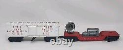 Train électrique Sears Allstate de 1955, modèle O Gauge #9629 avec 14 mètres de voies MSA