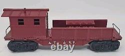 Train électrique Sears Allstate de 1955, modèle O Gauge #9629 avec 14 mètres de voies MSA