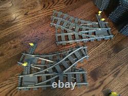 Two Vintage Lego Train Sets 4565 4563 Tracteurs De Voies Supplémentaires