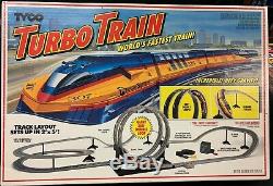 Tyco Rare Chessie Ho Turbo Train À Une Voie Slot Car Piste Set Mint In Box