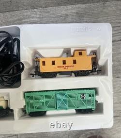 VTG Bachmann HO EZ TRACK TRAIN EMPIRE BUILDER JUMBO ENSEMBLE COMPLET 6 Voitures 97318