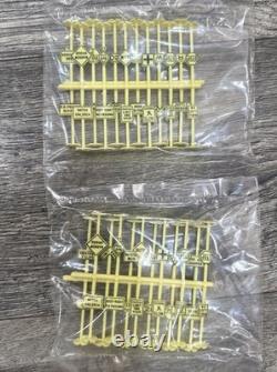 VTG Bachmann HO EZ TRACK TRAIN EMPIRE BUILDER JUMBO ENSEMBLE COMPLET 6 Voitures 97318