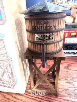 VTG Jim Bean Décanteur Train Ensemble Vide 7 Voitures avec rails et Réservoir d'Eau