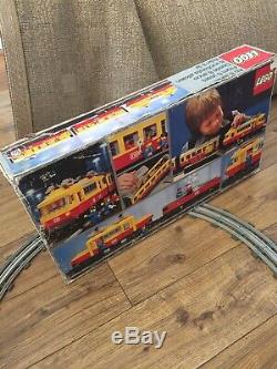 Vintage 1980 Train Lego 7740 Et Mis Shunter 7860 Avec Piste Supplémentaire Avec Des Boîtes