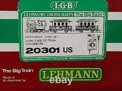 Vintage 20301 Lgb Starter Train Set In O/box With Track Oval, Transformer. Vg