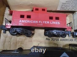 Vintage American Flyer Des Années 1960 #20705 Ensemble Complet De Trains Encadrés