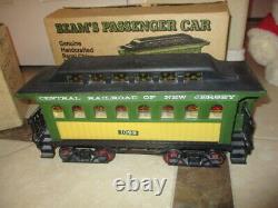 Vintage Jim Beam Decanter Train Set Locomotive + 5 Trains Pas De Voies