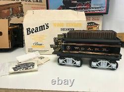 Vintage Jim Beam The General Locomotive Decanter Train Set 8pc Avec 8 Pistes
