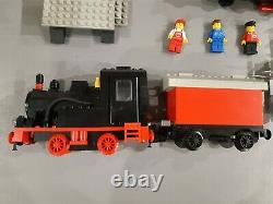 Vintage Lego 7722 Steam Cargo Train Railway Set No Track