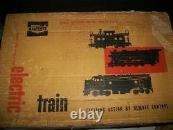 Vintage Marx / Sears Train Set 9625 Dans La Boîte Originale Belle Forme Avec Fumée O Ga