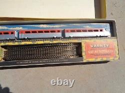 Vintage Varney Aerotrain Set Modèle De Train (ho) Avec Pistes