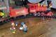 Walt Disney World Railroad Train Set With4 Disney Figure 12 Courbe 6 Voie Droite